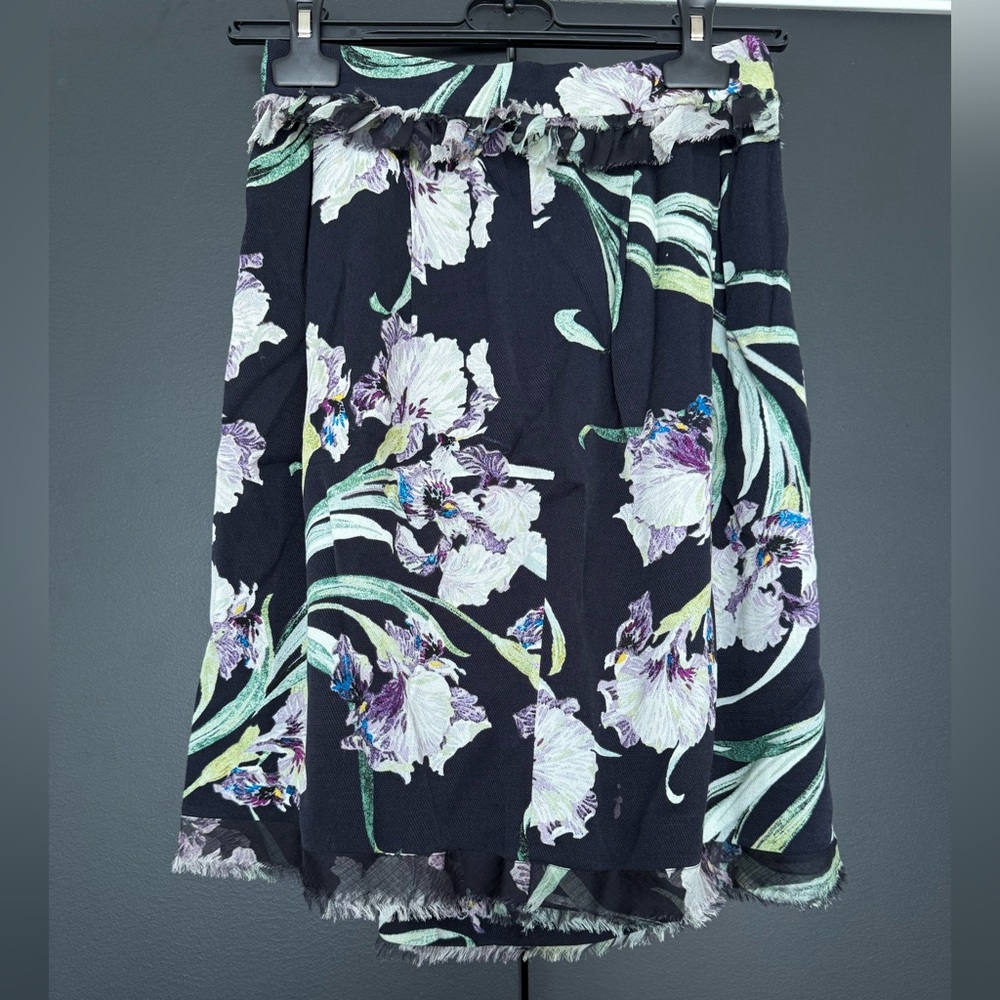 CLUB MONACO Floral Skirt, Size 4